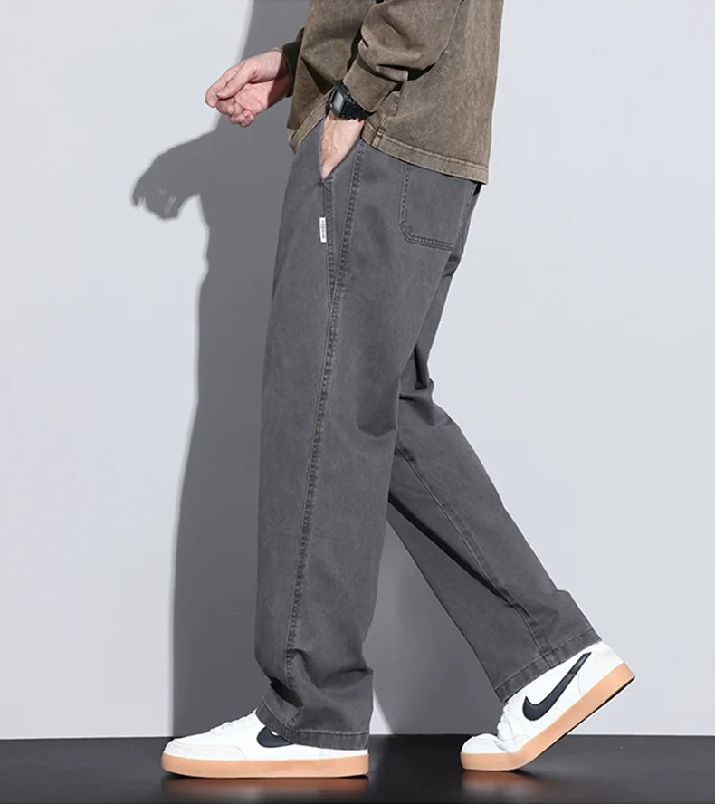 Premium Cotton Linen Relaxed Fit Drawstring Pants – Casual & Daily Wear