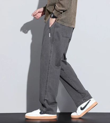 Premium Cotton Linen Relaxed Fit Drawstring Pants – Casual & Daily Wear