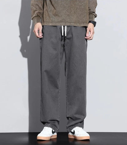 Premium Cotton Linen Relaxed Fit Drawstring Pants – Casual & Daily Wear