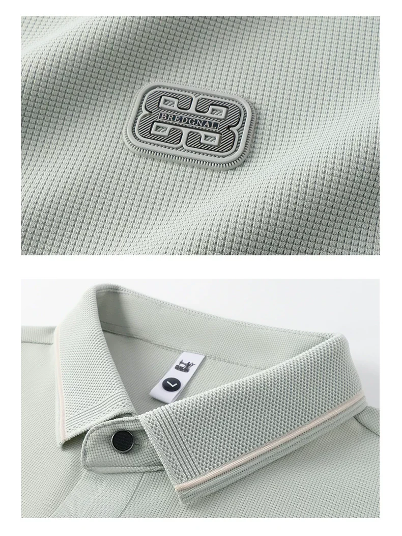 Minimalist Polo Shirt – Solid Color Short Sleeve Smart Casual Top