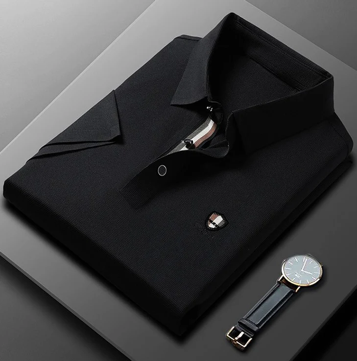 Premium Polo Shirt – Modern Minimalist Short Sleeve Collared Top