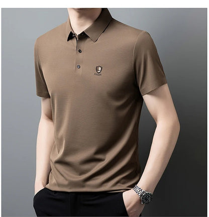Premium Polo Shirt – Modern Minimalist Short Sleeve Collared Top