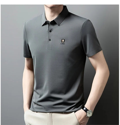 Premium Polo Shirt – Modern Minimalist Short Sleeve Collared Top