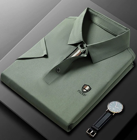 Premium Polo Shirt – Modern Minimalist Short Sleeve Collared Top