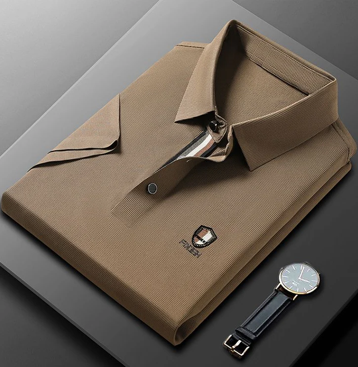 Premium Polo Shirt – Modern Minimalist Short Sleeve Collared Top