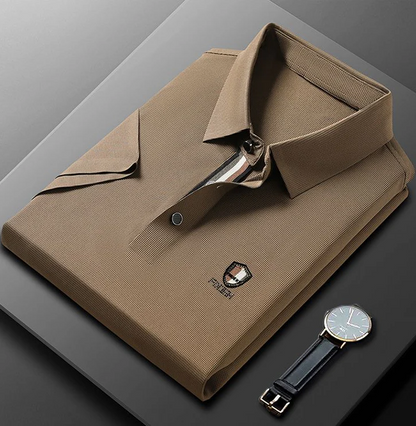Premium Polo Shirt – Modern Minimalist Short Sleeve Collared Top